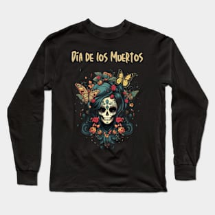 Día de Muertos (ver 2) Long Sleeve T-Shirt